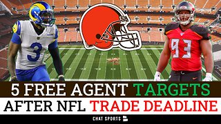 5 Free Agents The Cleveland Browns MUST Sign Today