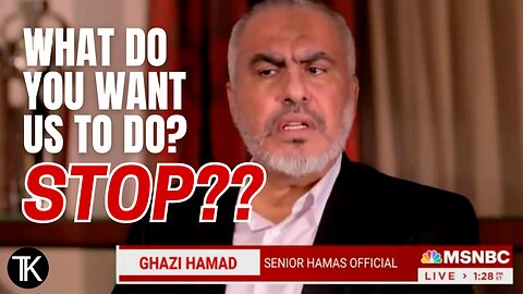 Hamas Official on Threatening Attacks While Calling for Ceasefire: ‘What Do You Want Us To Do?’