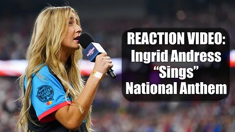 Reaction Video: Ingrid Andress “Sings” the National Anthem at 2024 Home Run Derby
