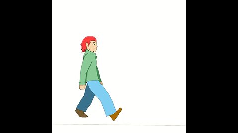 2d animation walkcycle