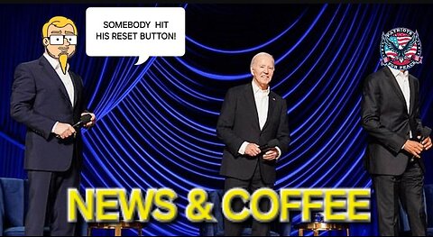 NEWS & COFFEE - BIDEN FREEZES LIKE WINDOWS 8, MI MAKES WORDS HATE CRIMES, AND MORE