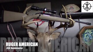 Ruger American .450 Bushmaster Deer Rifle - Best straight wall cartridge for deer hunting