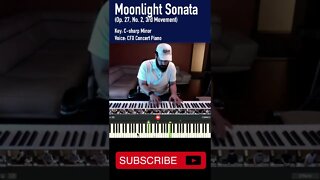 Moonlight Sonata (3rd Movement) #shorts
