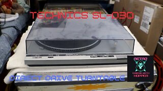 Technics SL-D30 Direct Drive Turntable / Lets See If We Can Get It Working