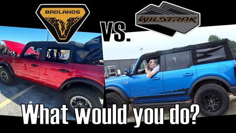Bronco Wildtrack vs Badlands Real World Difference