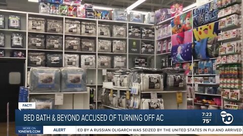 Fact or Fiction: Is Bed Bath and Beyond turning down the AC?