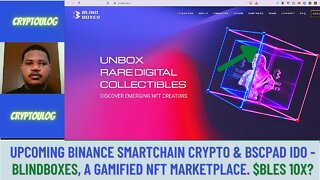Upcoming Binance Smartchain Crypto & BSCPAD IDO - Blindboxes, A Gamified NFT Marketplace. $BLES 10X?