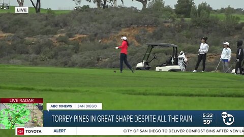 Despite recent rains, Torrey Pines in great shape for the Farmers Insurance Open