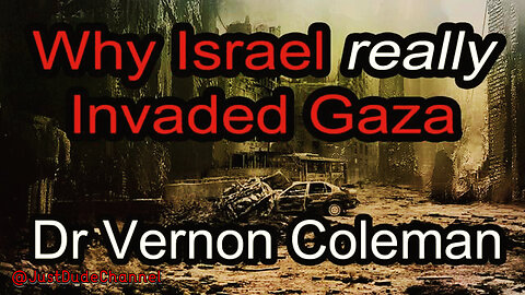 "Why Israel REALLY Invaded Gaza" - The Shocking Truth Behind The Genocide | Dr. Vernon Coleman
