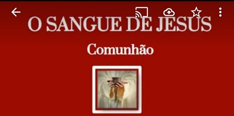 O Sangue de Jesus