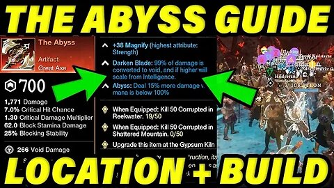 THE ABYSS ARTIFACT GUIDE, UNLOCKS, AND BUILD! New World Expansion Artifact Gameplay