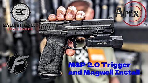 Smith & Wesson M&P 2.0 trigger and magwell install
