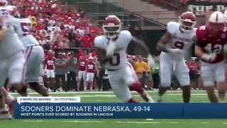 Sooners Dominate Nebraska, 49-14