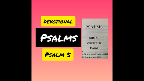 Rise and Shine with Psalm 5: A Devotion for Inner Peace