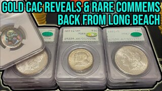 Gold CAC Upgrades: Rare Rattler Commem Half Dollars & Valuable Coins With Gary & WorldClassCoins