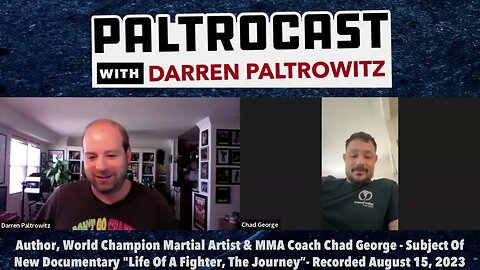 Chad George On "Life Of A Fighter, The Journey," Life After Bellator, Family Life, Music & More