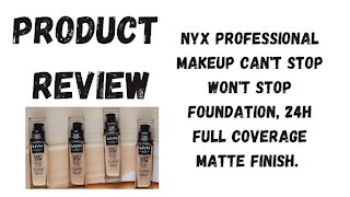 PRODUCT REVIEW / NYX / FACE FOUNDATION