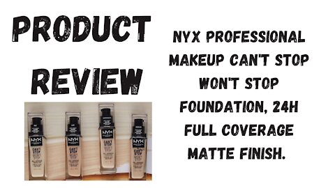 PRODUCT REVIEW / NYX / FACE FOUNDATION