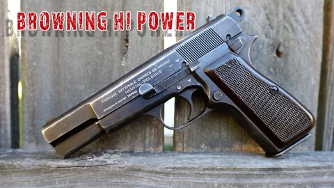 The Original Browning Hi Power...New SA-35 Is Cool, But Not This Cool