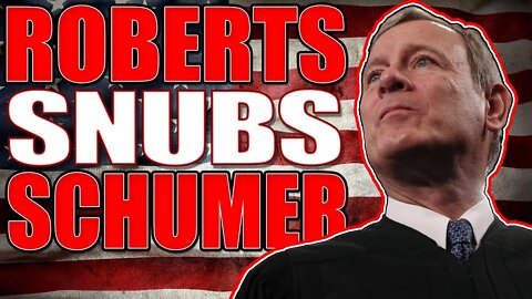 Chief Justice John Roberts denies Chuck Schumer's request to preside over Senate impeachment Trial