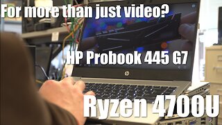 Hp Probook 445 G7 With Ryzen 4700 Review