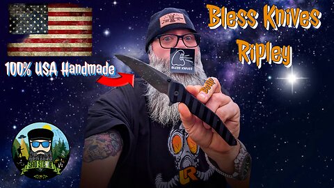 💯 Handmade in the USA - Bless Knives Ripley