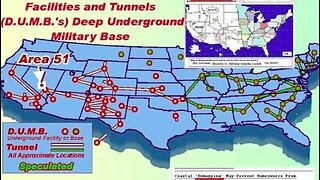 A LIST OF UNDERGROUND BASES IN THE USA - SHOCKING for NEWBIES on this TOPIC
