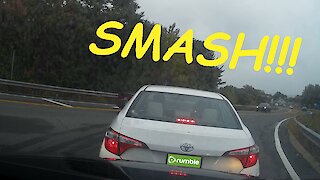 Overconfident driver causes accident