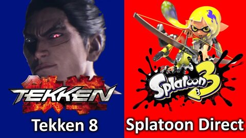 Fatal Fury, Tekken 8, Street Fighter 6, Splatoon 3 Direct, Marvel's Midnight Suns