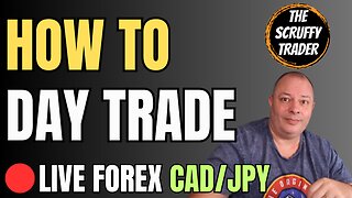 Forex Day Trading Strategy - Live Profit Analysis on CAD/JPY | Easy Strategy for Beginners