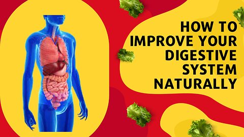 Improve your digestive system naturally