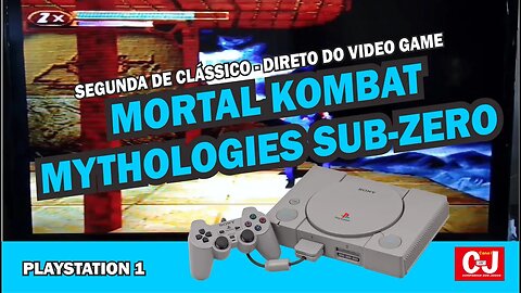 Segunda de Clássico: Mortal Kombat Mythologies Sub-Zero para Playstation 1