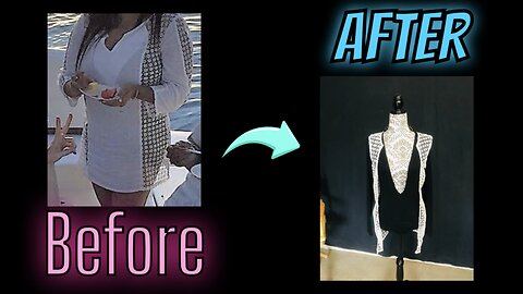Before and after refashion ideas