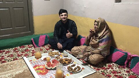 First Iftari Of Ramdan 2023 || Popular Food Of Our Village || Eggplant Pakro and Egg Chop For Iftar