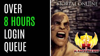 [Mortal Online 2] Login Queue Streamed Over 8 Hours - Gaming / #Shorts