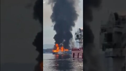 Sea Rescue Operation at Philippines after ferry catches fire: 9 missing, search efforts continuing