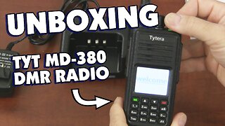 Tytera MD-380 DMR Digital Radio Unboxing