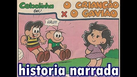 Cebolinha em-O crianção X o gavião | Gibis do Rapha