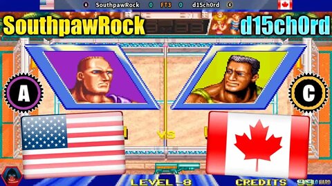 Windjammers (SouthpawRock Vs. d15ch0rd) [U.S.A. Vs. Canada]