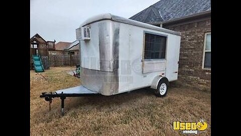 2006 6' x 12' Concession Trailer | Mobile Street Vending Unit for Sale in Arkansas!