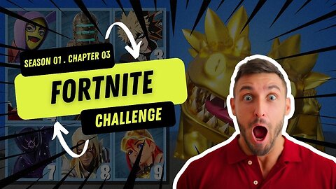 FORTNITE CHALLENGE - THE BEST OF SEASON 1 CHAPTER 3.