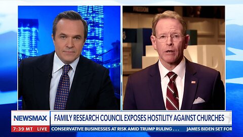 Tony Perkins showcases FRC’s newest report on hostility against churches in the United States
