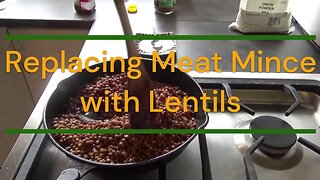 Replacing Meat Mince with Lentils