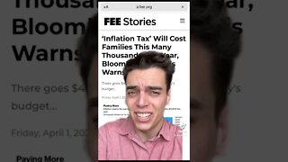 NEW ANALYSIS: Inflation Will Cost Familes THIS MUCH This Year 😳💸🔥 | #shorts