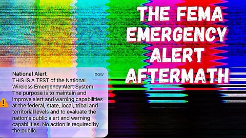 The October 4th Emergency Alert AFTERMATH Exposed!