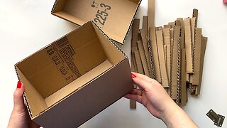 DIY How to make an amazing box | Craft idea from cardboard and paper