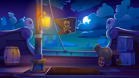 Relaxing Spooky Summer Music for Reading - Mystique Pirate Bay ★640