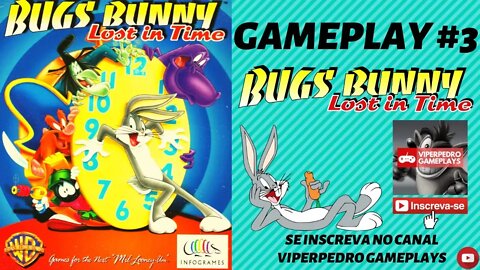 Bugs Bunny: Lost In Time [PlayStation] | Gameplay #3 | INVADI UM BANCO COM O PERNALONGA!