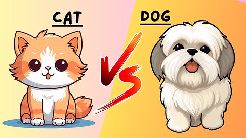 Cats vs Dogs Drinking Water