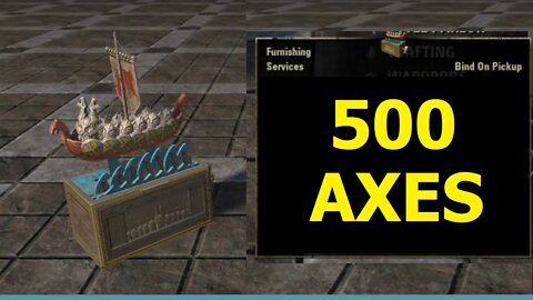 ESO 500 Axes Music Box! - (ANIMATED!) Elder Scrolls Online Soundtrack